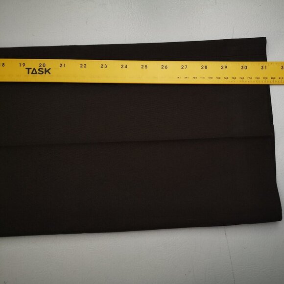 Ann Taylor Margo Ladies Size 12 Dark Brown Straight Legs Dress Pants - Picture 10 of 10